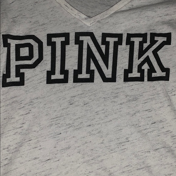 White PINK t shirt - Picture 3 of 4